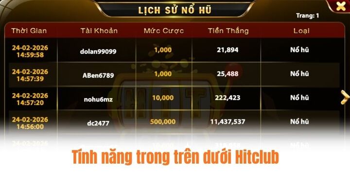 Trên dưới Hitclub và những ưu điểm đặc biệt
